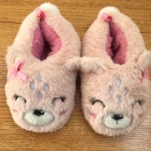Pink Fuzzy Slippers 7/8